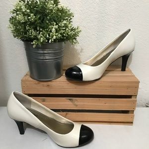 Black and White Heels